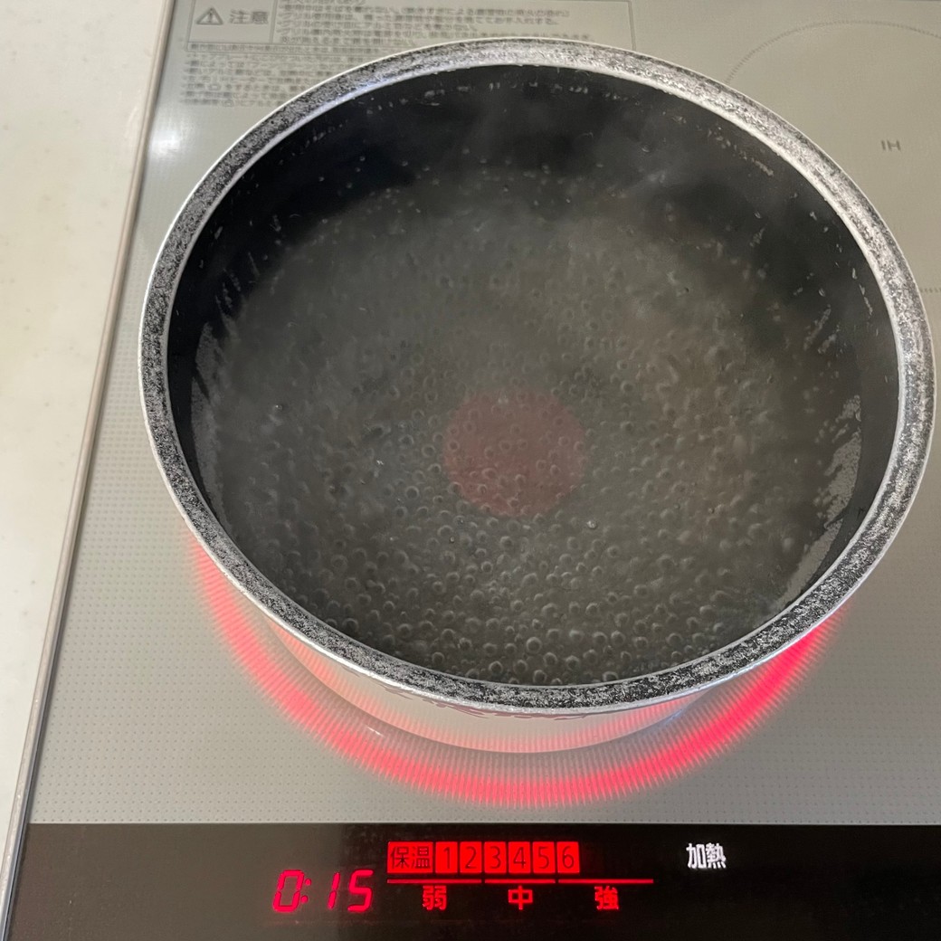 酢の活用術「鍋のアクのこびりつき」方法1