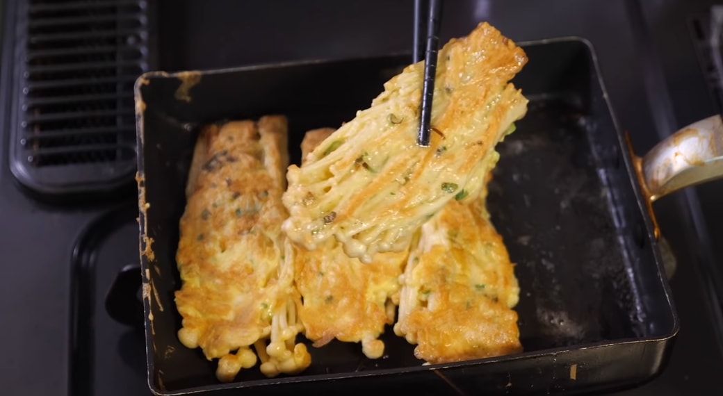 えのきの黄金焼きの作り方