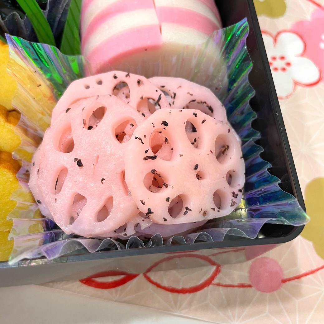 「ゆかり酢れんこん」は、おせちにもお弁当にも！