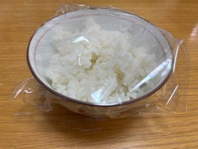 ご飯温め