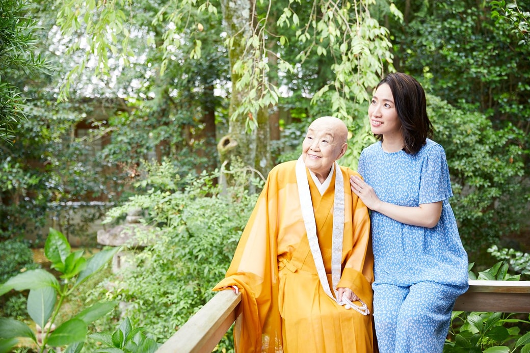 寂聴さんとまなほさん