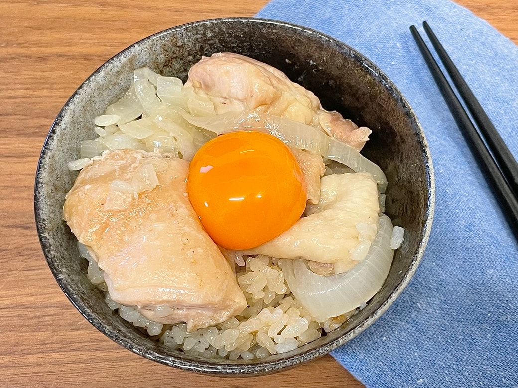 親子丼風炊き込みごはん