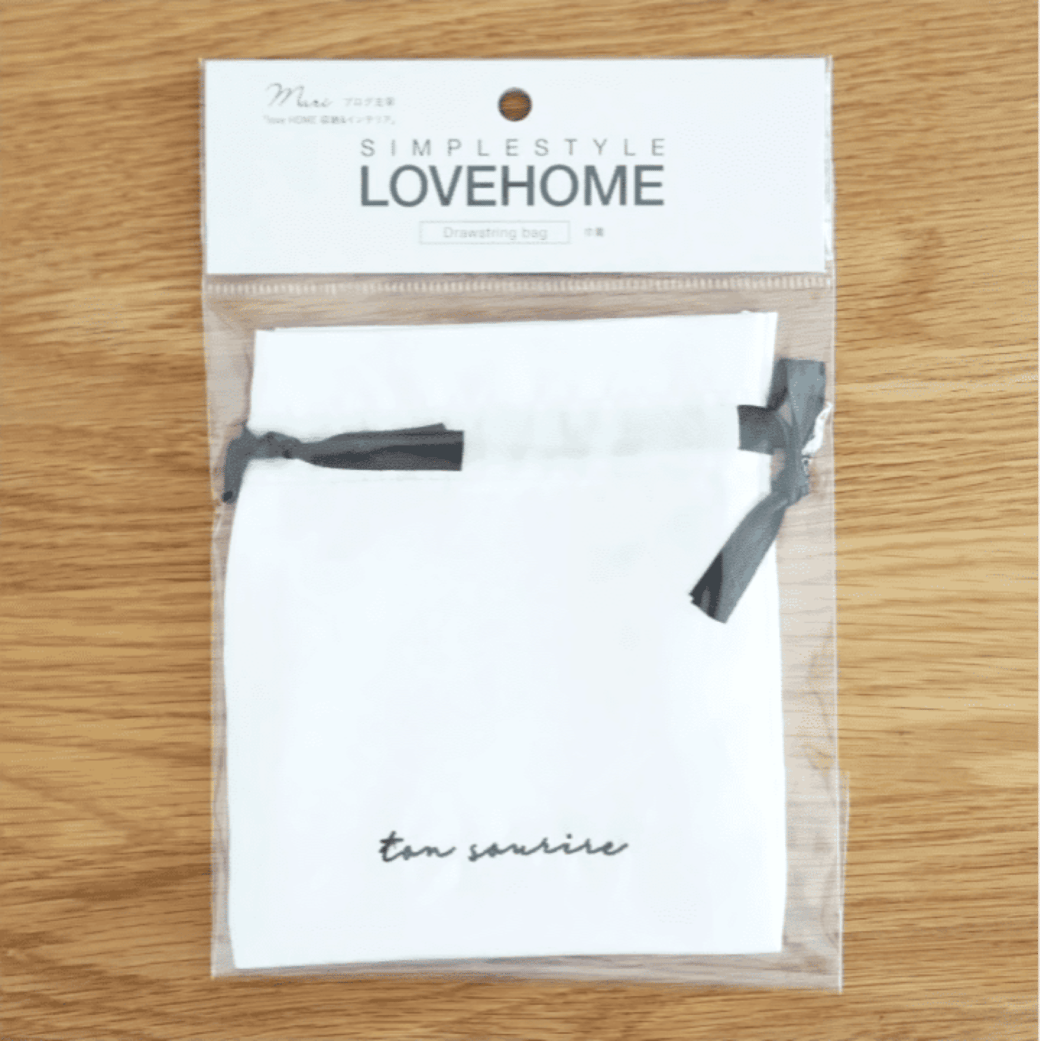 LOVEHOME 巾着