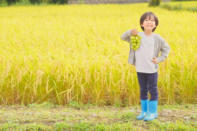 笑顔の子ども