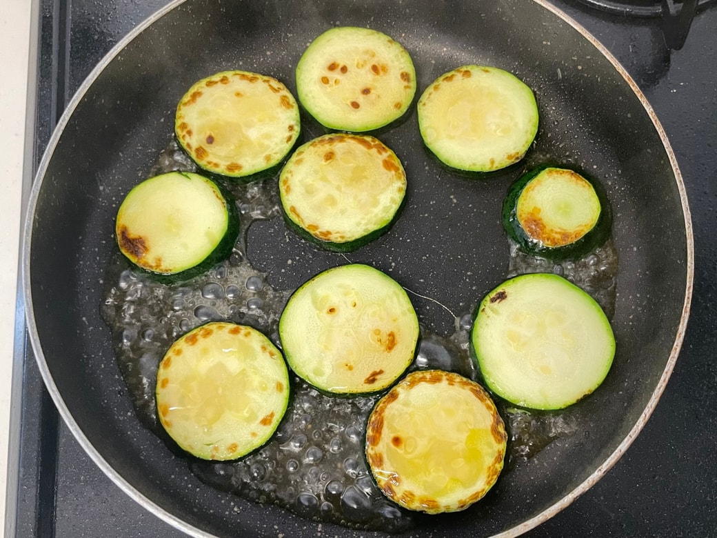 ズッキーニの焼き浸し