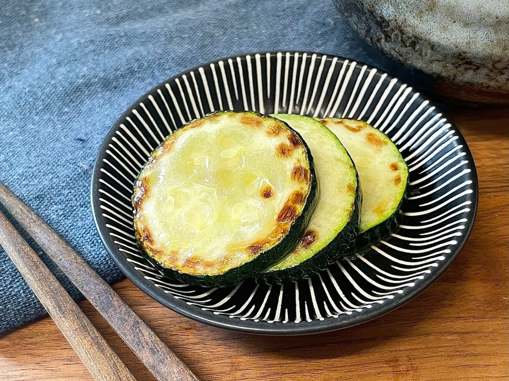 ズッキーニの焼き浸し