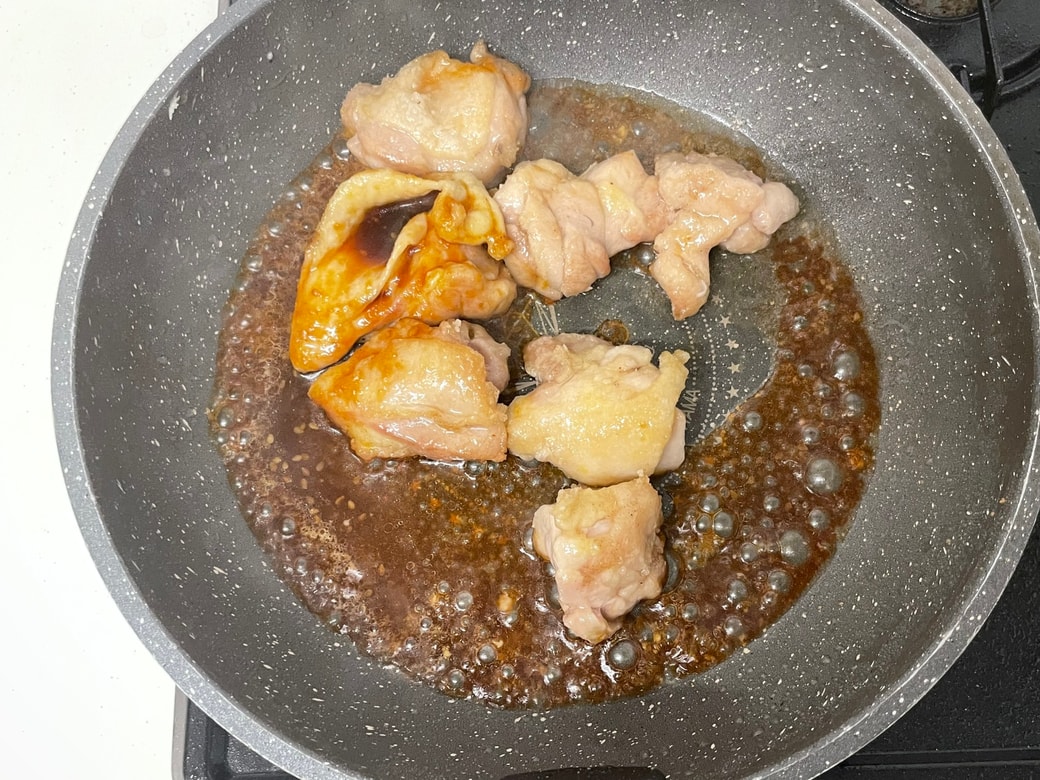 鶏の照り焼き