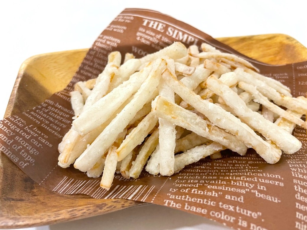 「大根の皮のフライドポテト風」完成
