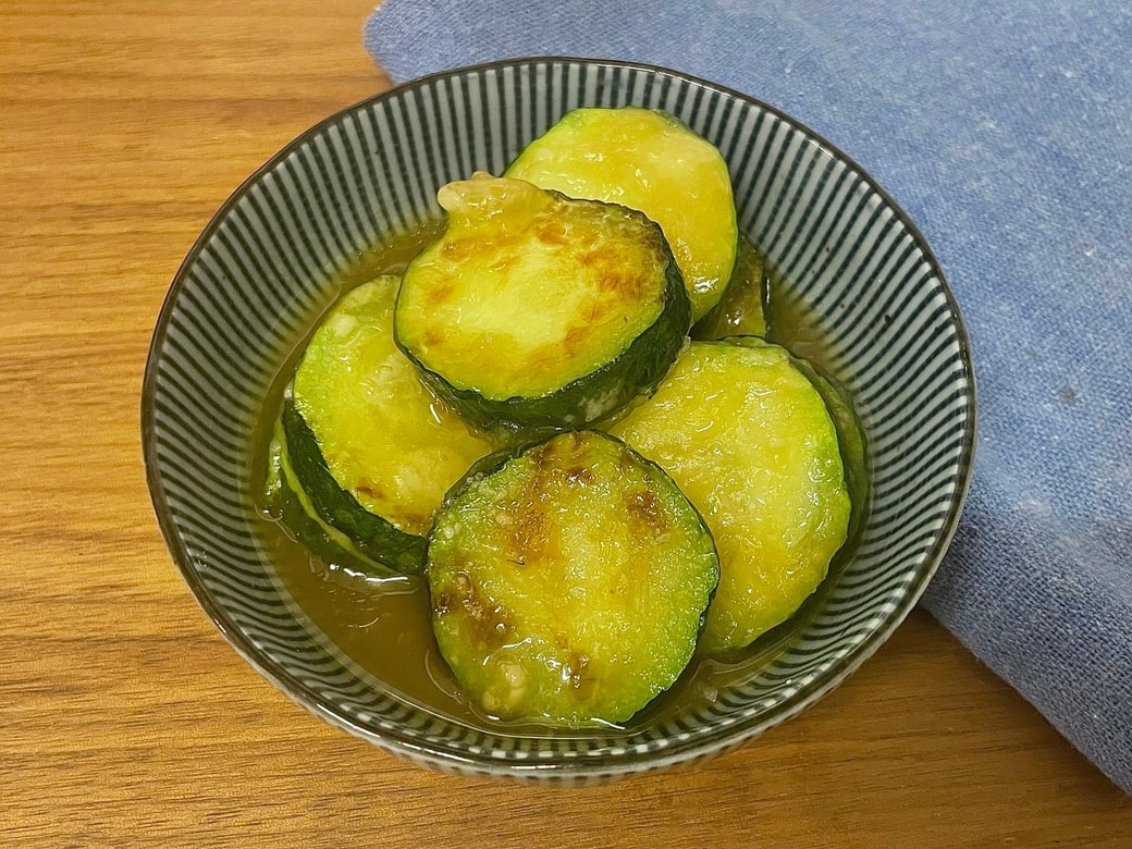 ズッキーニの揚げ浸し