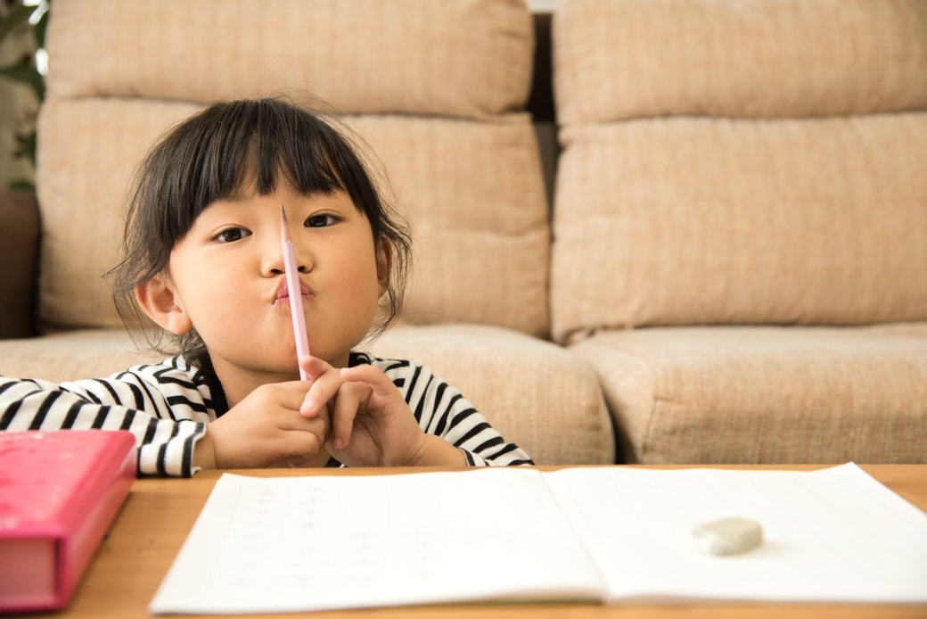 勉強をしない子ども