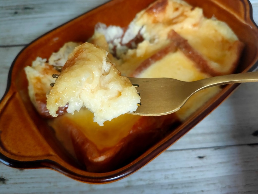 レンジでとろとろフレンチトースト