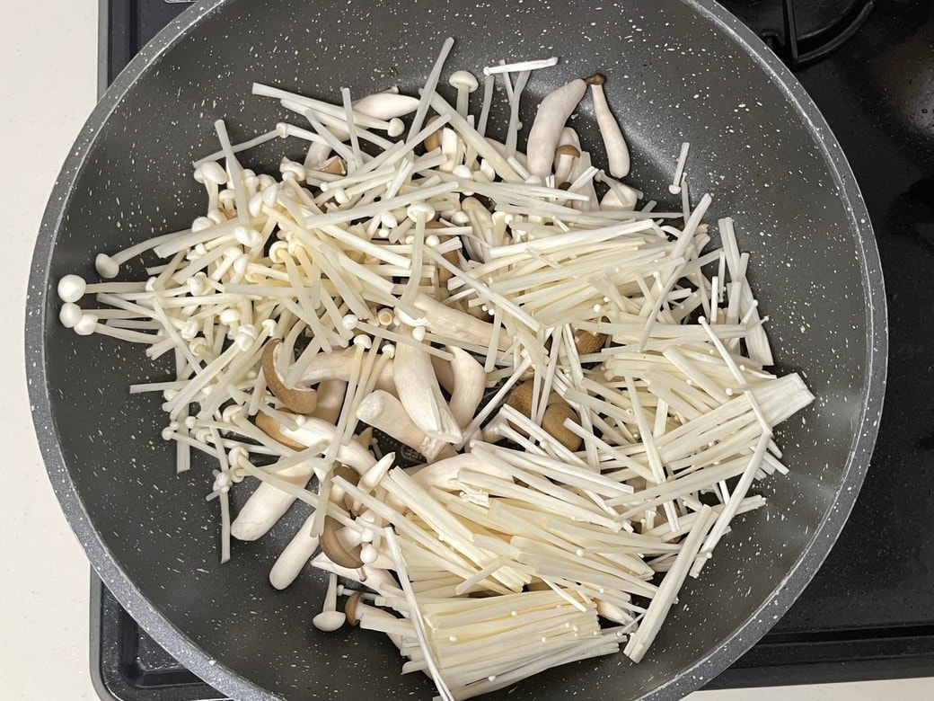 焼ききのこの炊き込みご飯