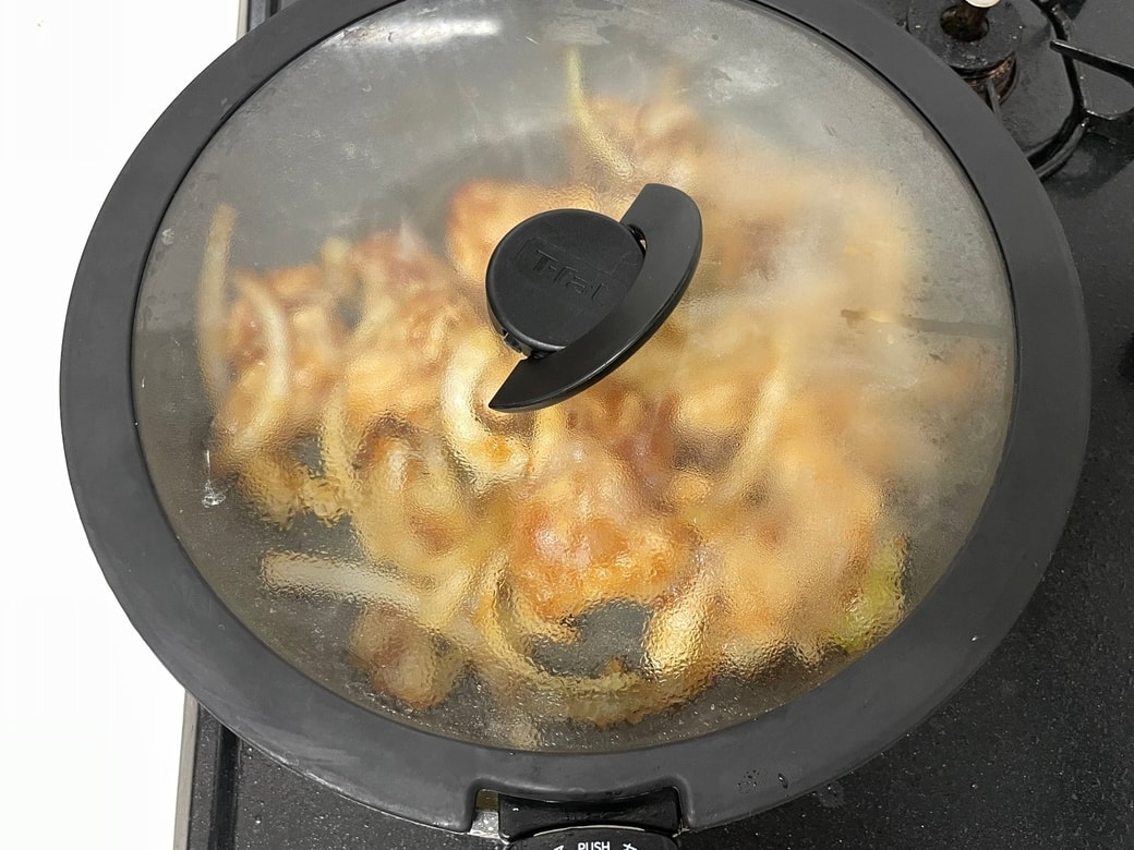 あんかけゴマ照り焼きチキン