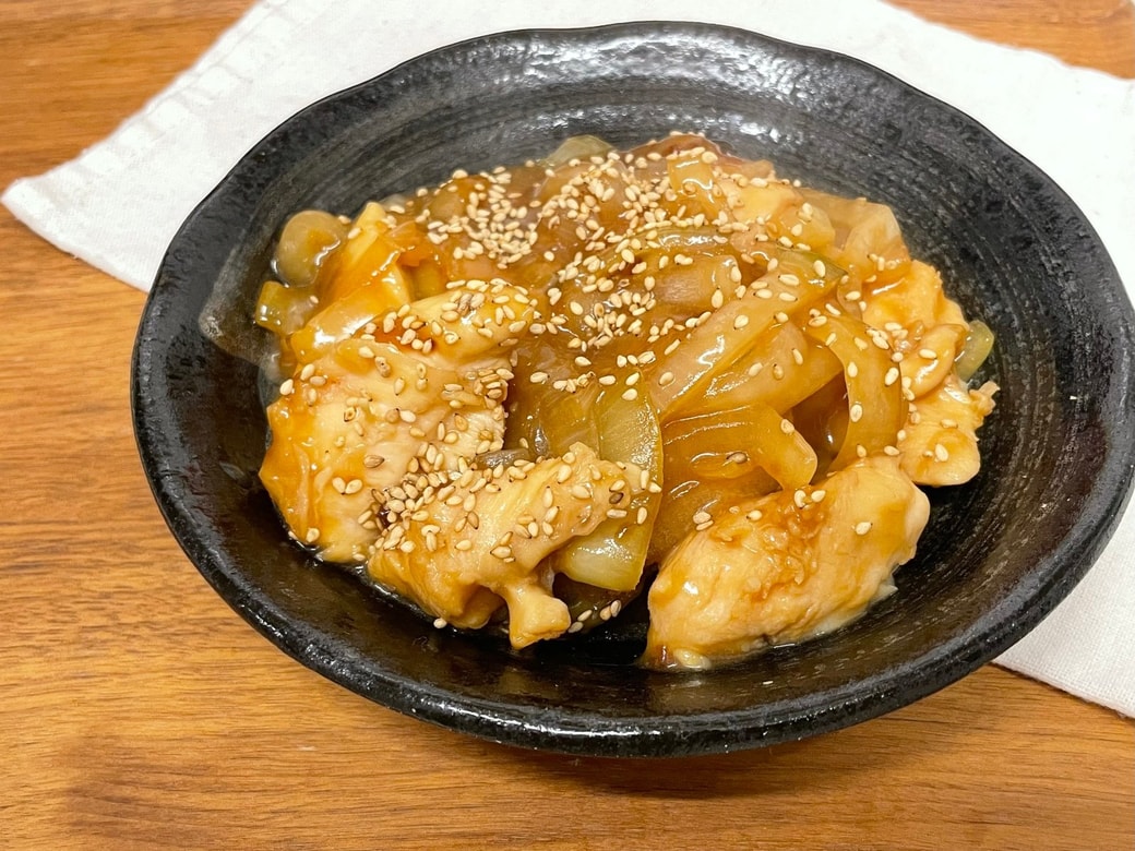 あんかけゴマ照り焼きチキン