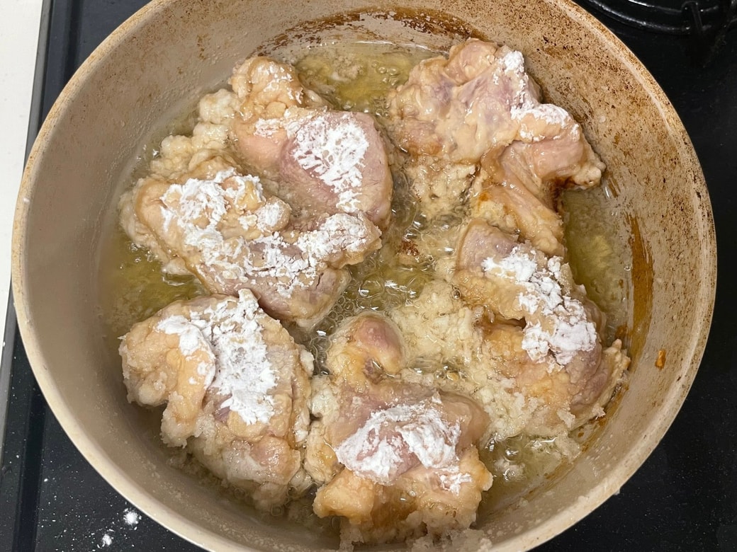 焼き肉のたれ唐揚げ