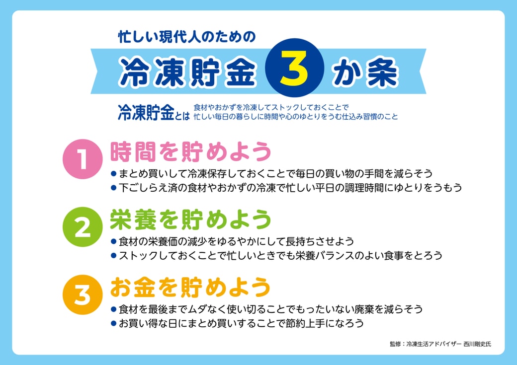 「冷凍貯金」とは？