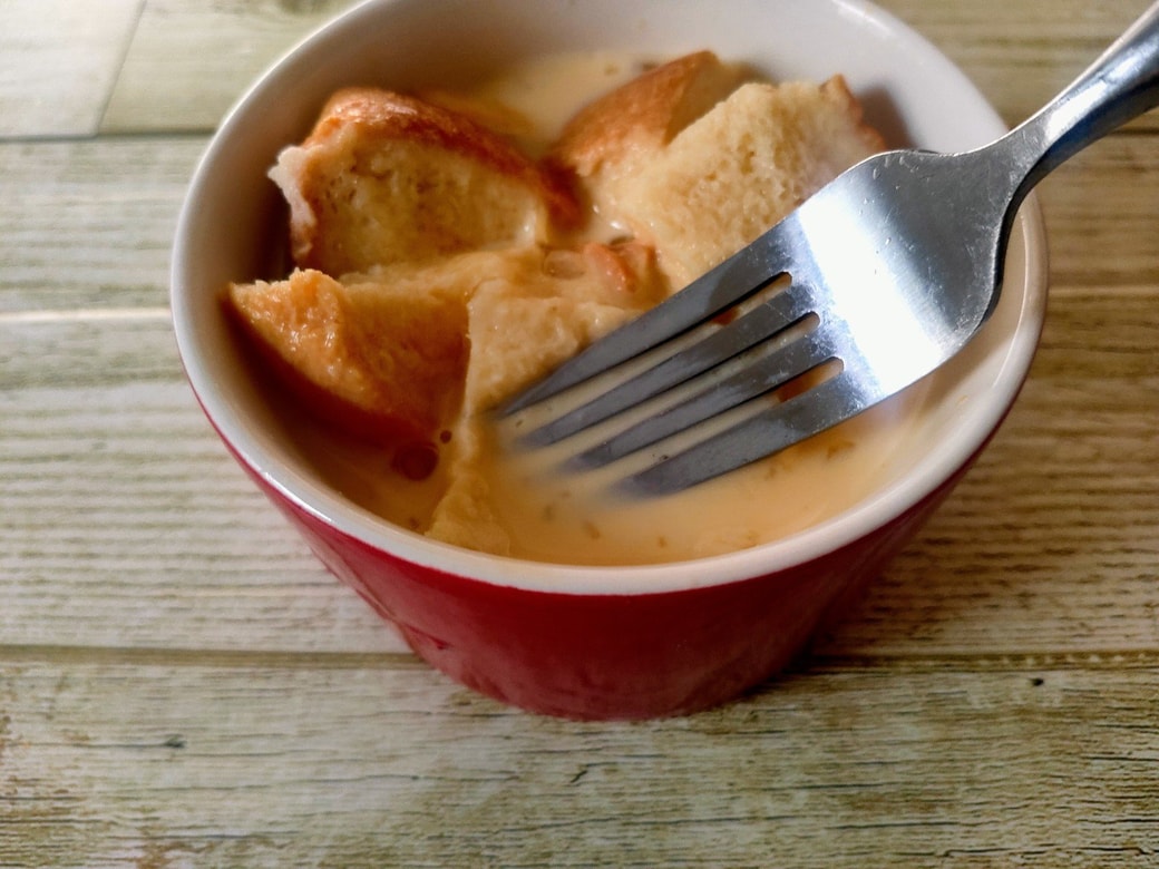 レンジで作るフレンチトースト