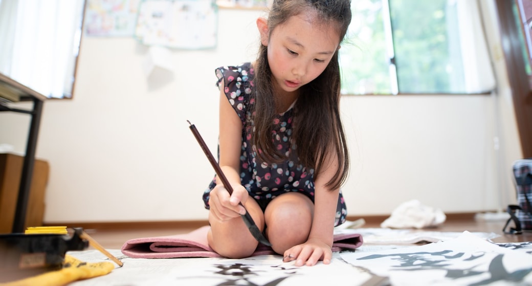 趣味にハマる子ども