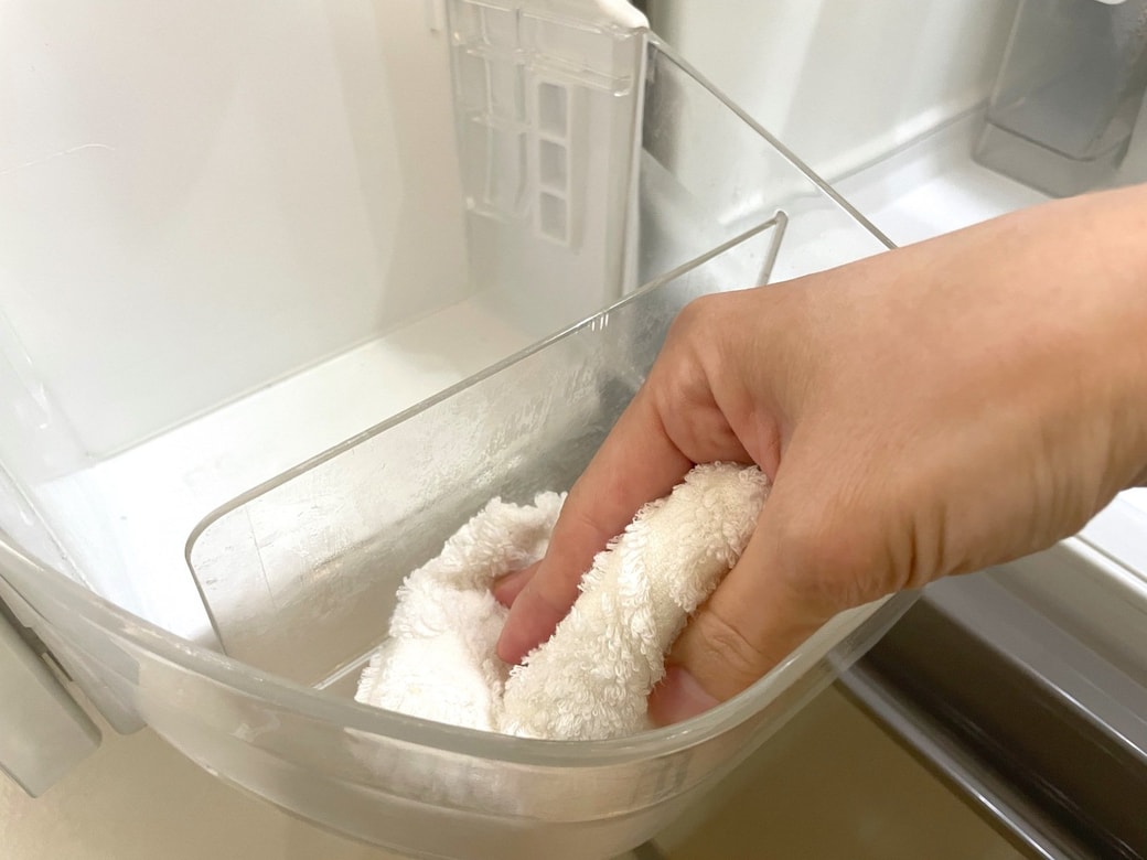 汚れレベル1「お湯で汚れを溶かす」