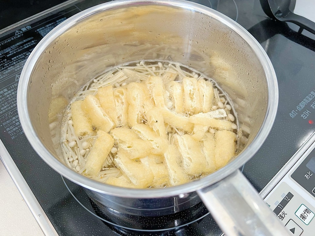 なべと油揚げ