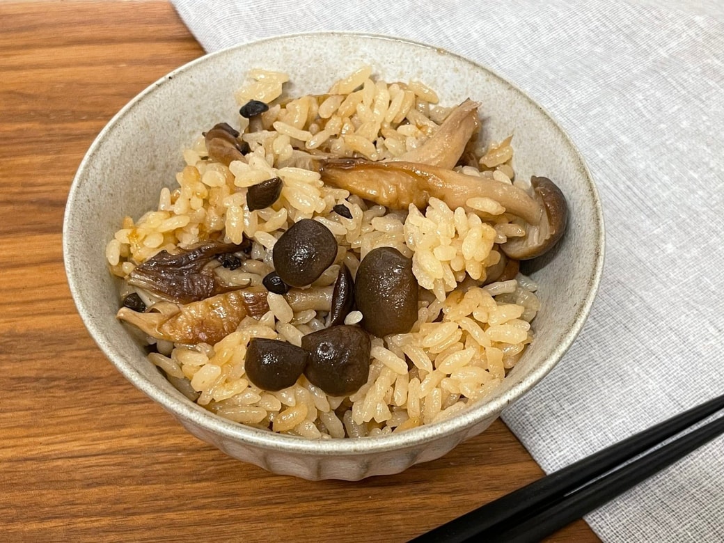 焦がしバター醤油炊き込みごはん