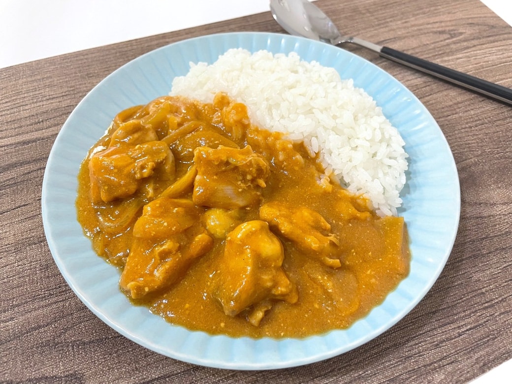 「鶏肉のヨーグルトカレー」完成