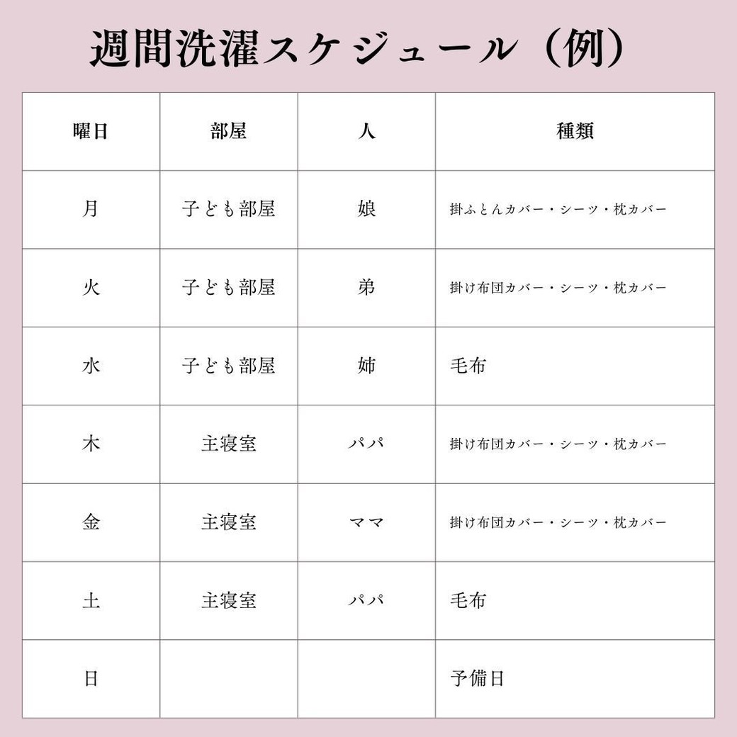 冬になると増える家事３つ