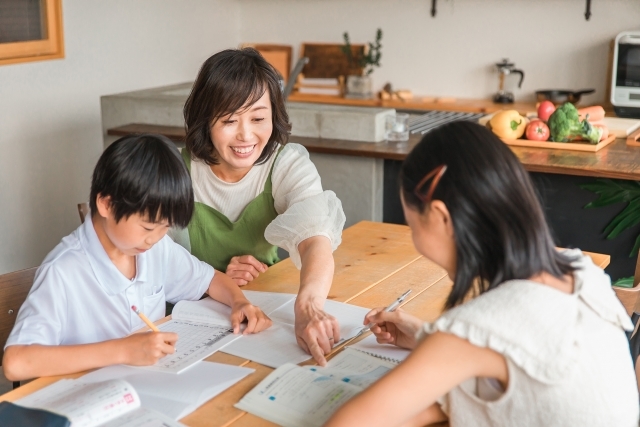 子どもの自宅学習