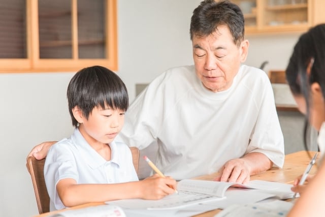 子どもの自宅学習