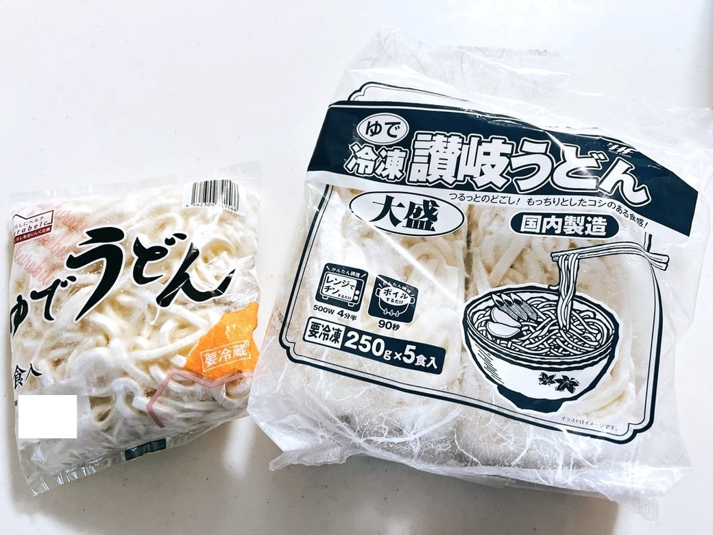 冷凍うどん