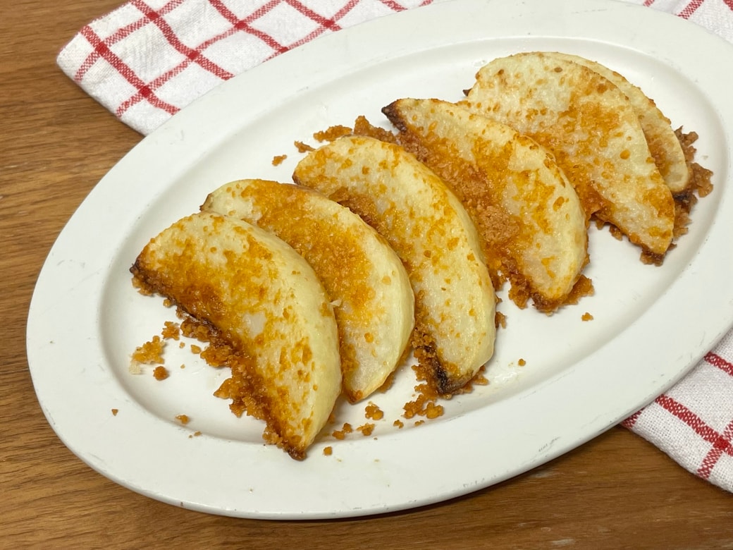 じゃがいものカリカリチーズ焼き