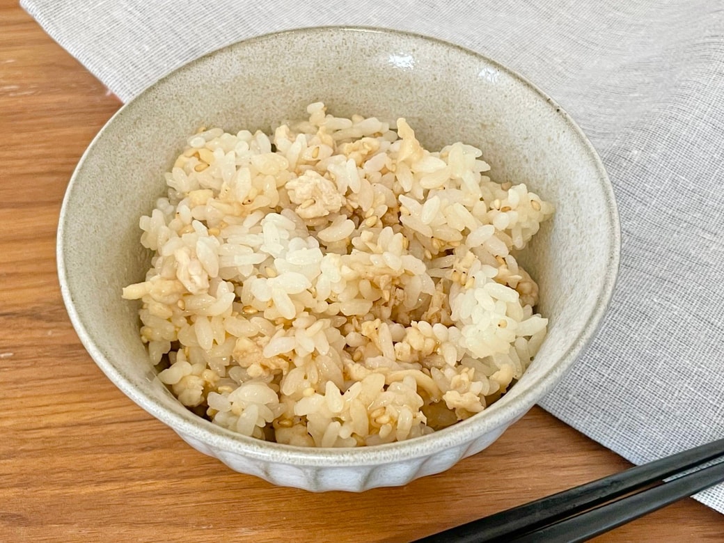 鶏そぼろまぜご飯