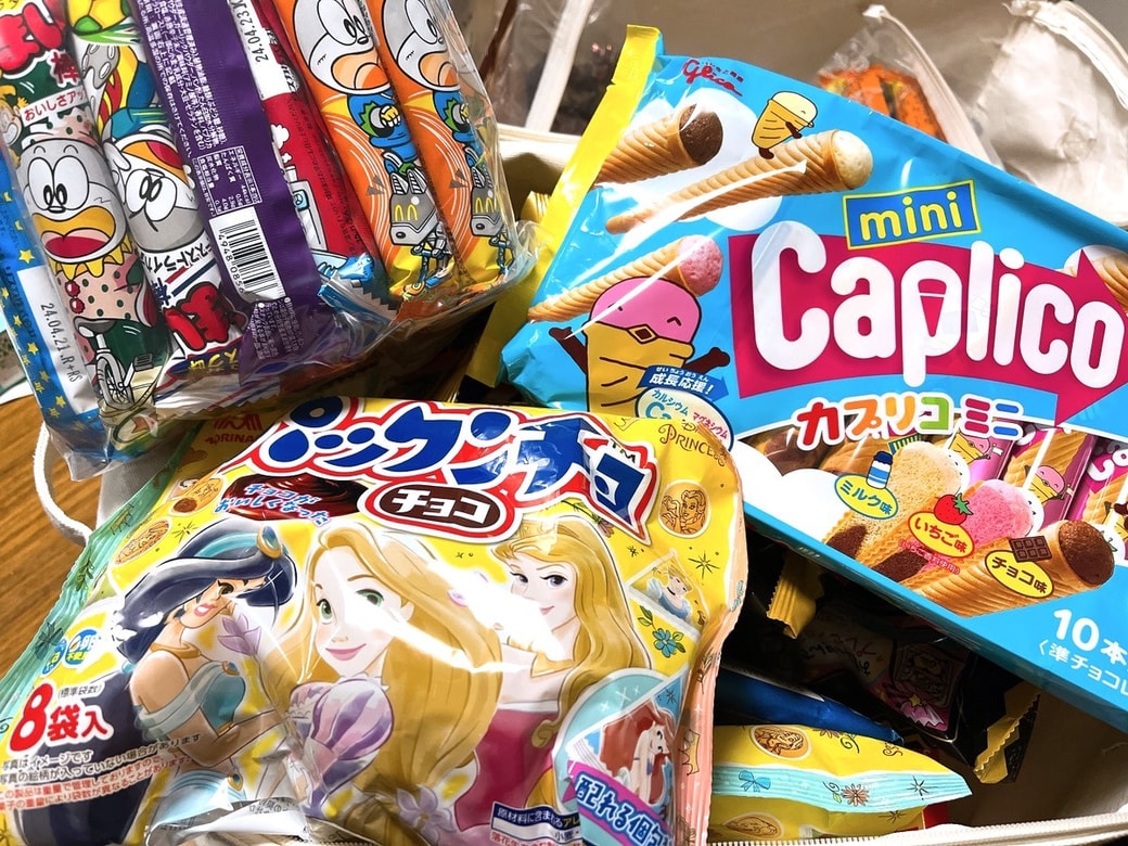 お菓子はまとめ買い