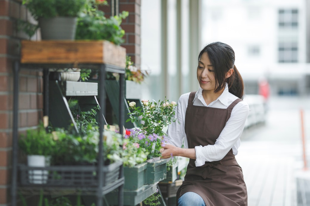 働く女性