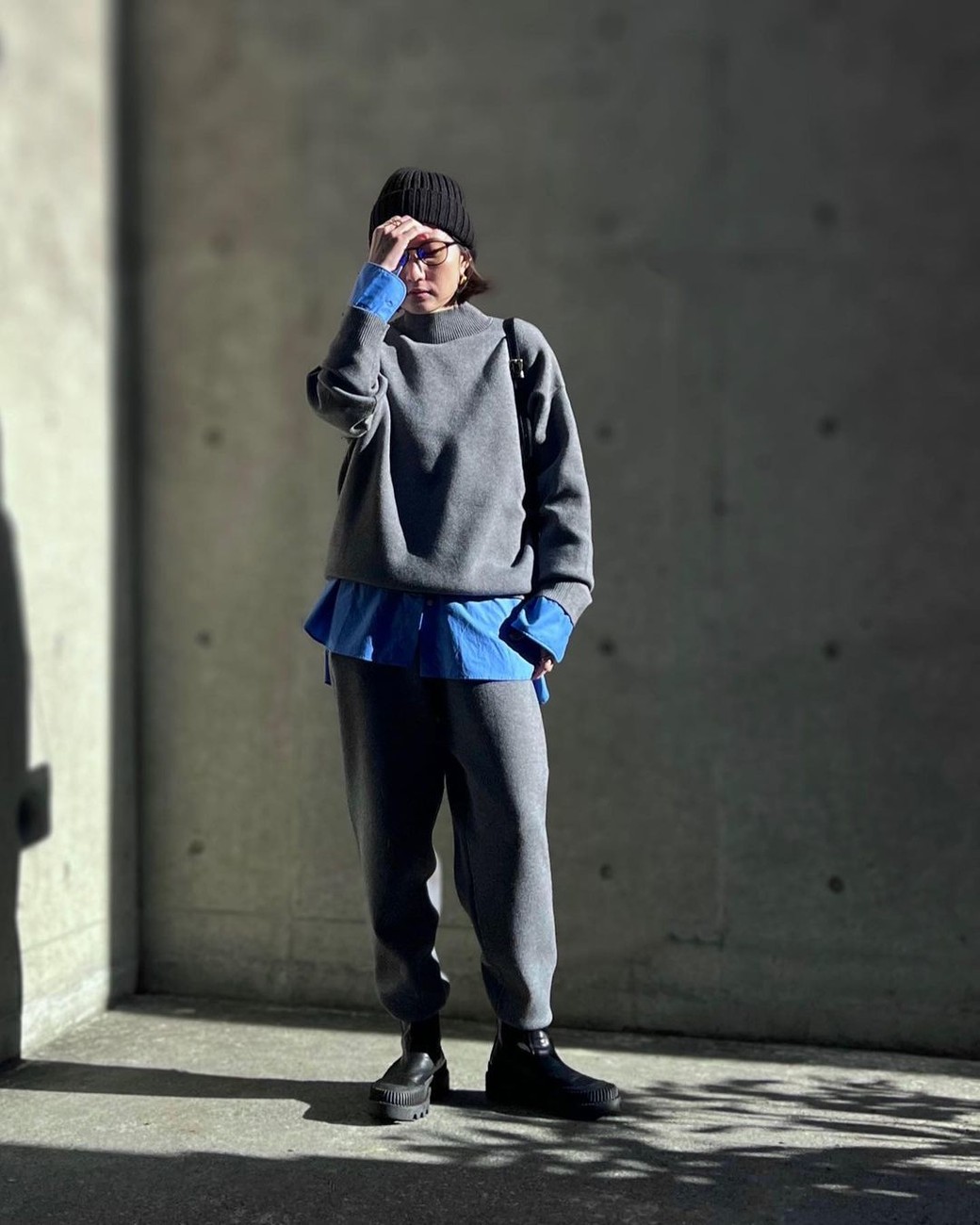 ニット帽１
