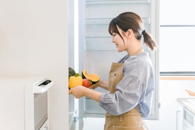 冷蔵庫に常備している食材