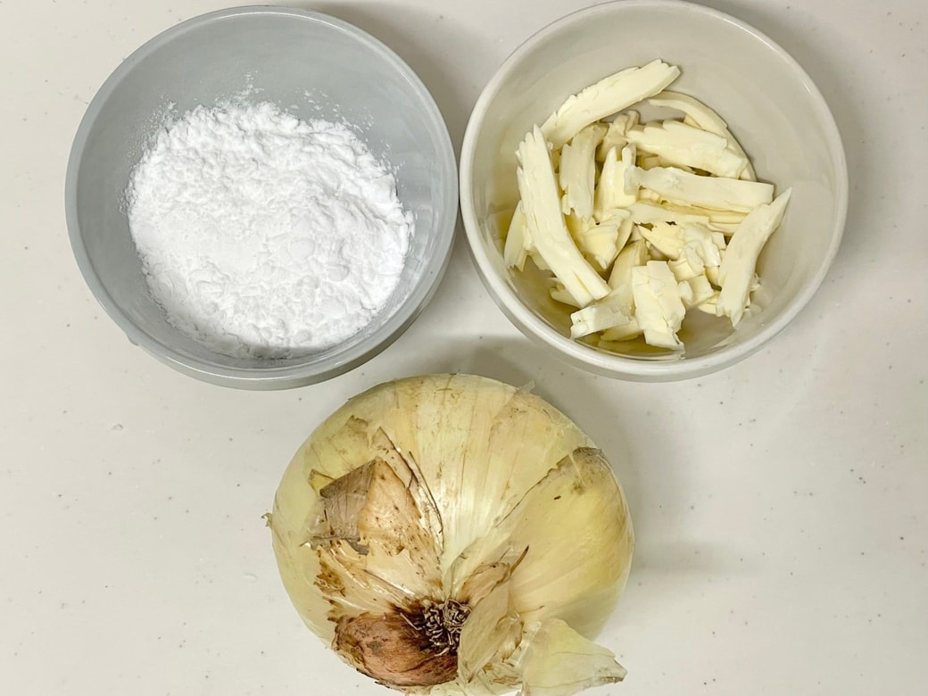 新玉のチーズ焼き