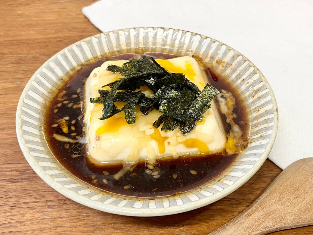 焼き肉のタレで温奴