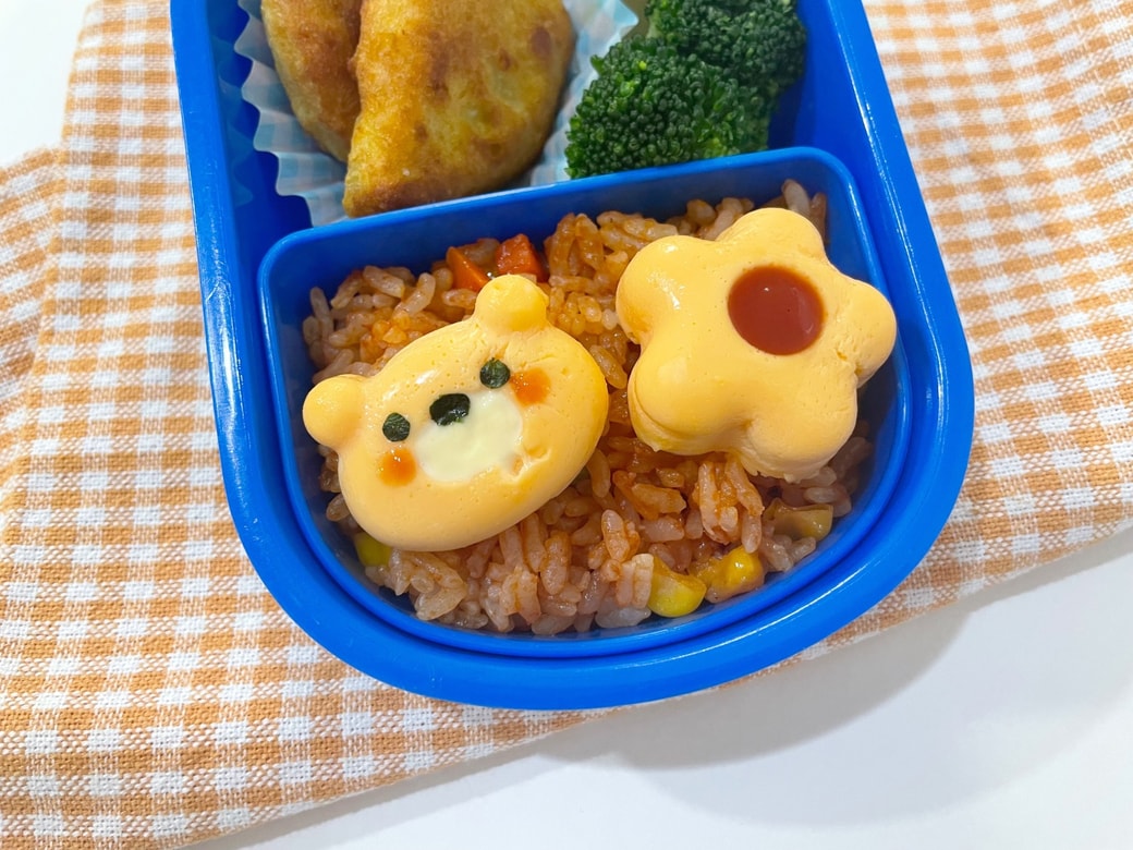 お弁当に詰めるとよりかわいい