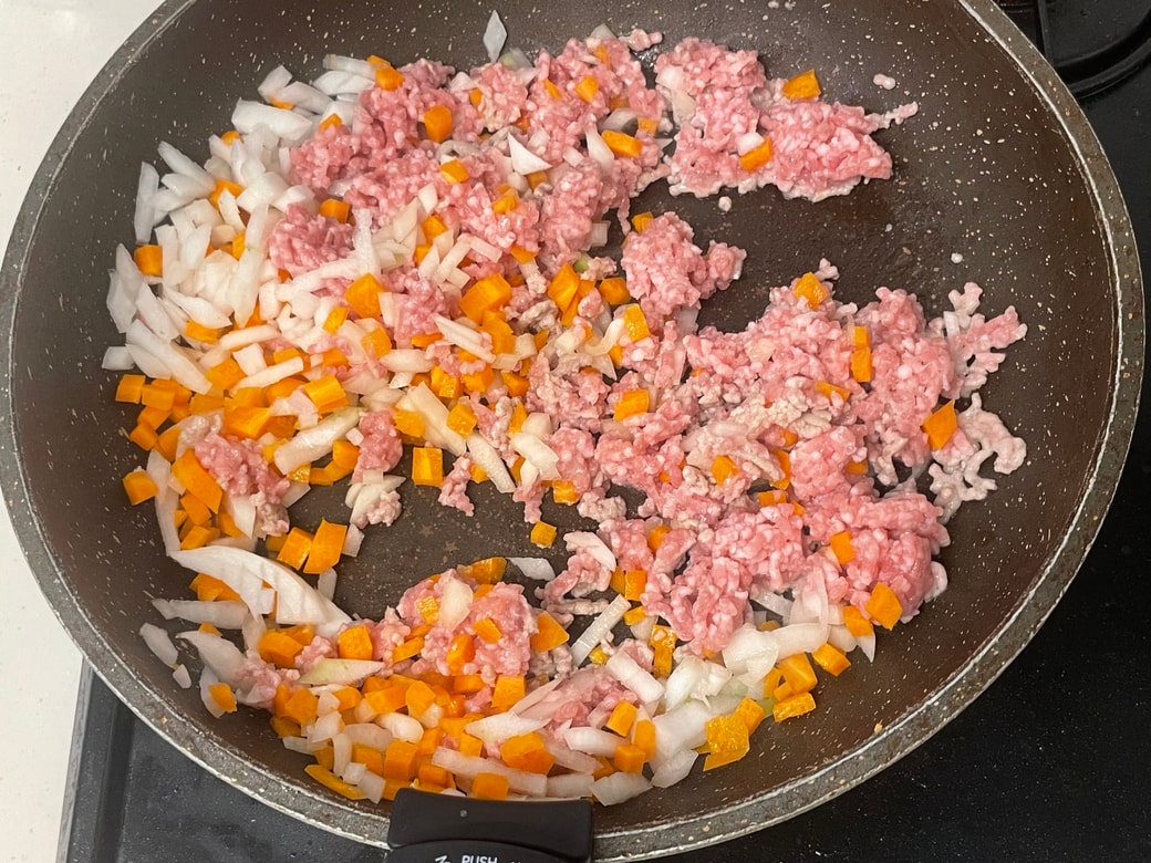 ロコモコ風そぼろ丼