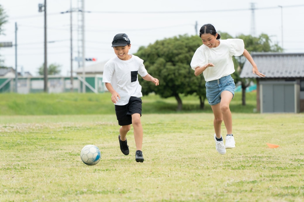 運動する子ども