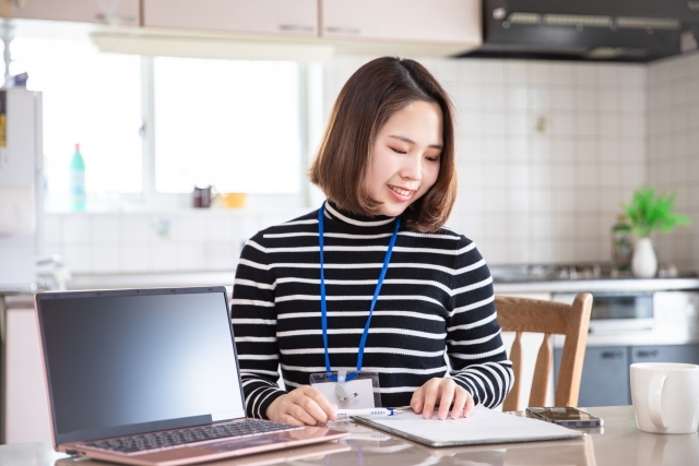 集中力が高い女性