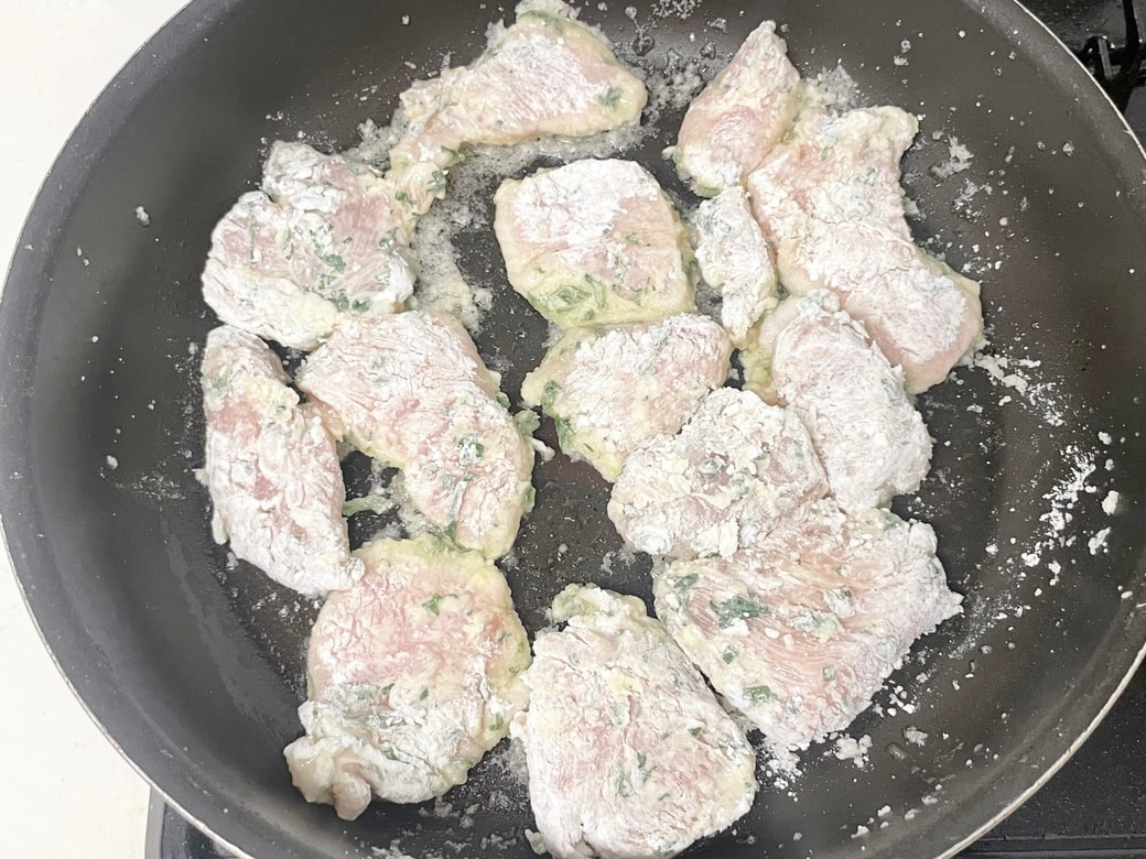 鶏むねしそ唐揚げ