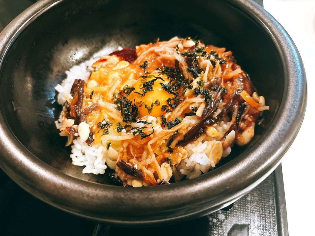 おうちで石焼きビビンバ