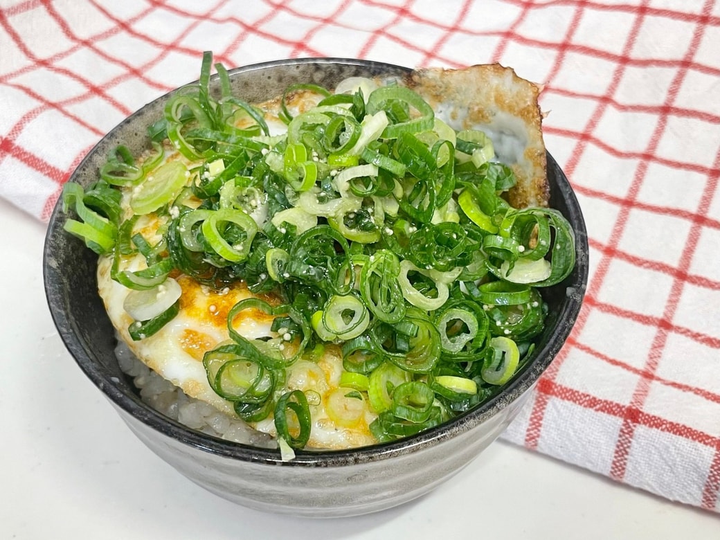 塩ねぎだれたまご丼