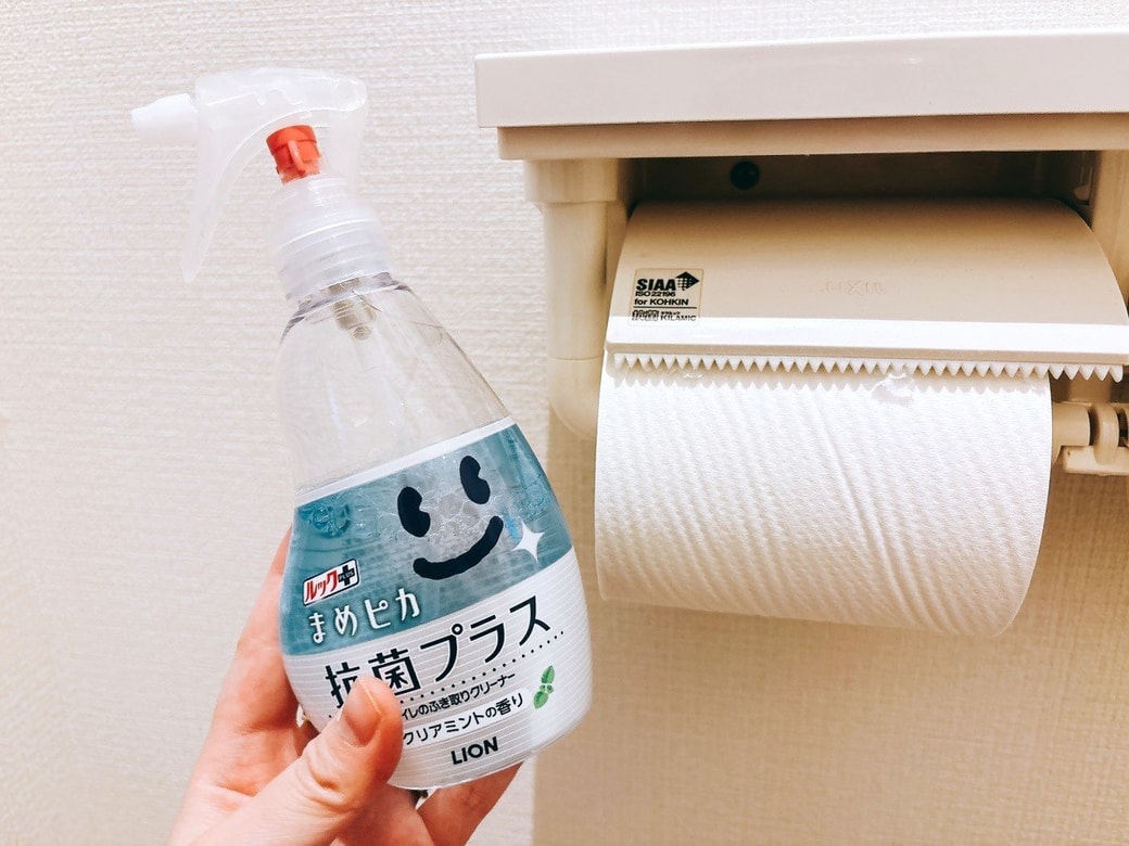 トイレットペーパーとまめピカ