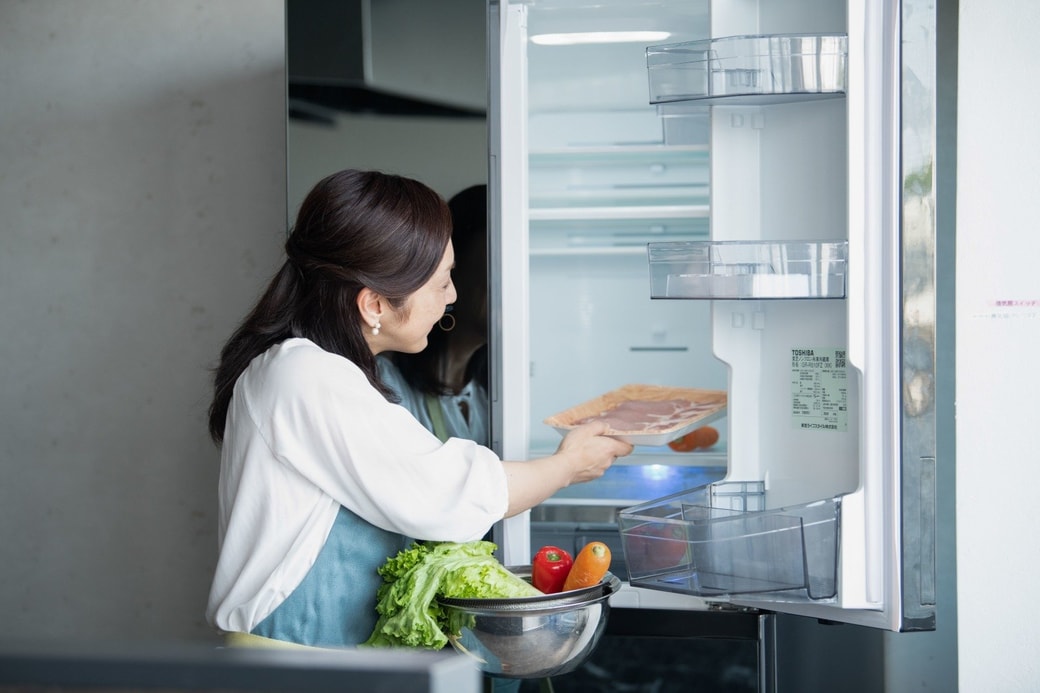 冷蔵庫の設定温度が冬もそのまま