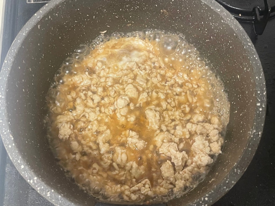 鶏そぼえろあんかけ丼