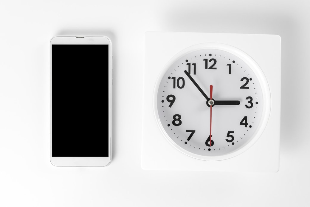 スマホと時計