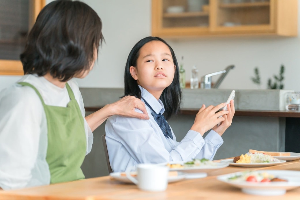 ギクシャクした親子関係